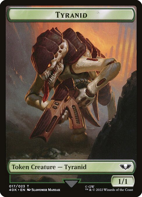 Warhammer 40,000 Tokens - 17 - Tyranid - Common