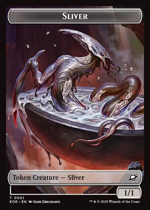 Edge of Eternities Tokens - 1 - Sliver - Common