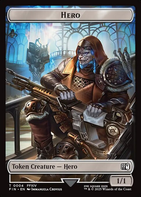 Final Fantasy Tokens - 4 - Hero - Common