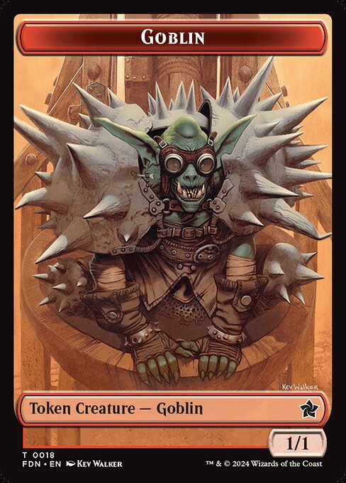 Foundations Tokens - 18 - Goblin - Common