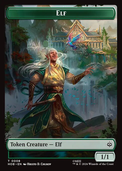 The Hobbit Tokens - 8 - Elf - Common
