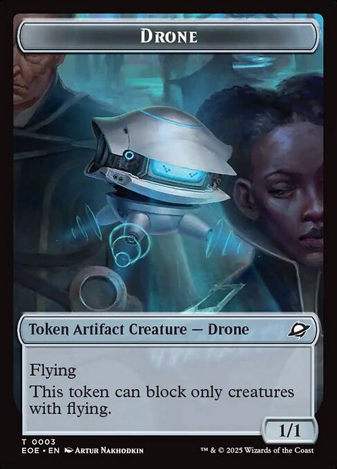 Edge of Eternities Tokens - 3 - Drone - Common