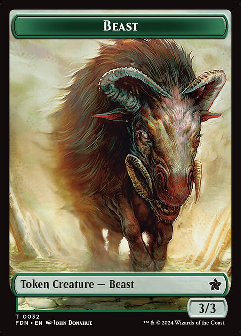 Foundations Tokens - 32 - Beast - Common