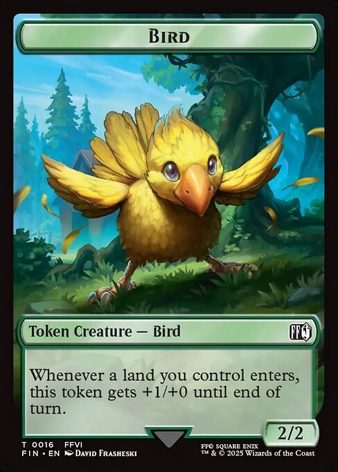 Final Fantasy Tokens - 16 - Bird - Common