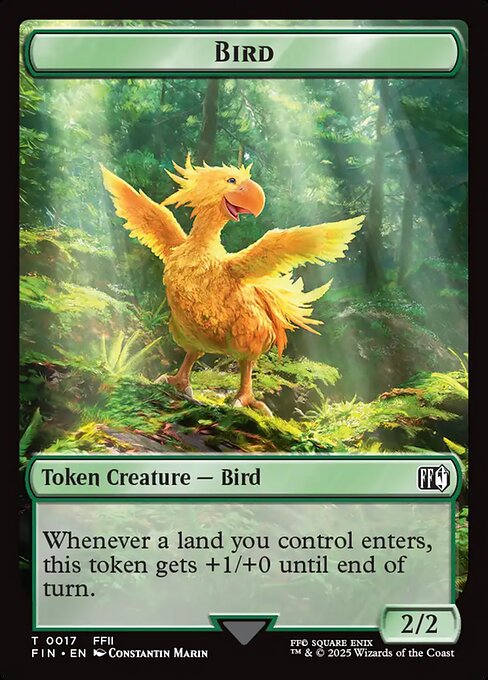 Final Fantasy Tokens - 17 - Bird - Common