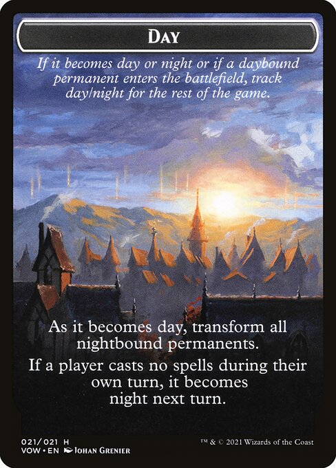Innistrad: Crimson Vow Tokens - 21 - Day // Night - Common