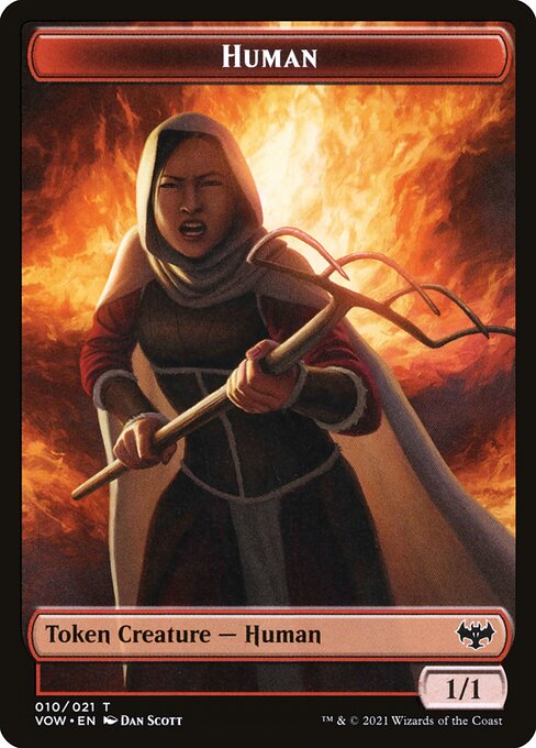 Innistrad: Crimson Vow Tokens - 10 - Human - Common