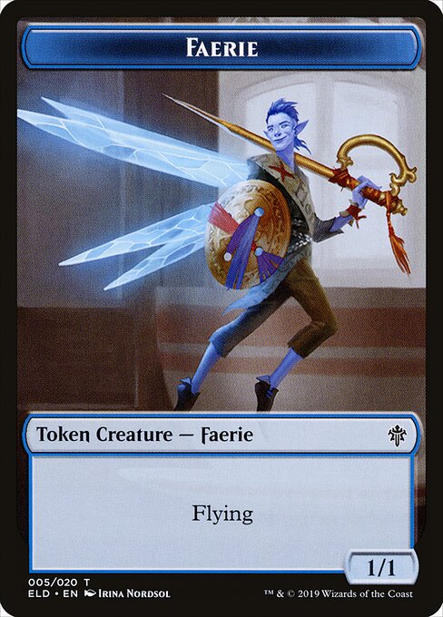 Throne of Eldraine Tokens - 5 - Faerie - Common