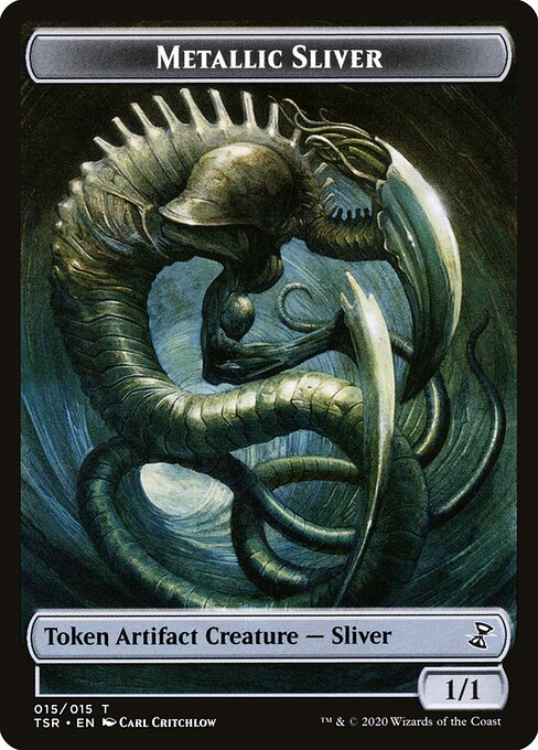 Time Spiral Remastered Tokens - 15 - Metallic Sliver - Common