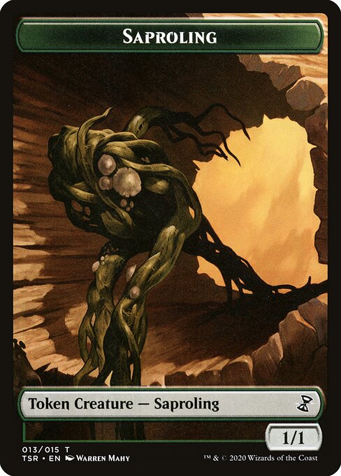 Time Spiral Remastered Tokens - 13 - Saproling - Common