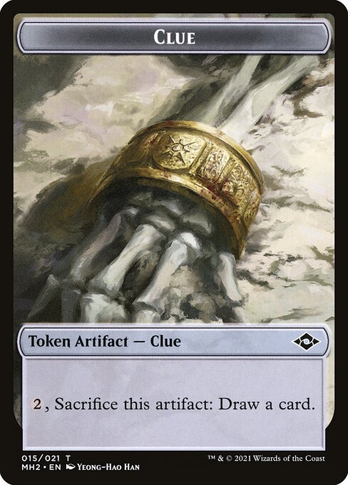 Modern Horizons 2 Tokens - 15 - Clue - Common