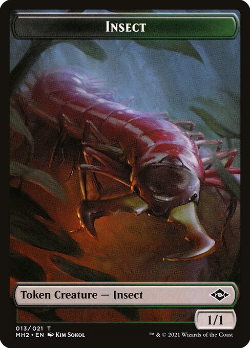 Modern Horizons 2 Tokens - 13 - Insect - Common