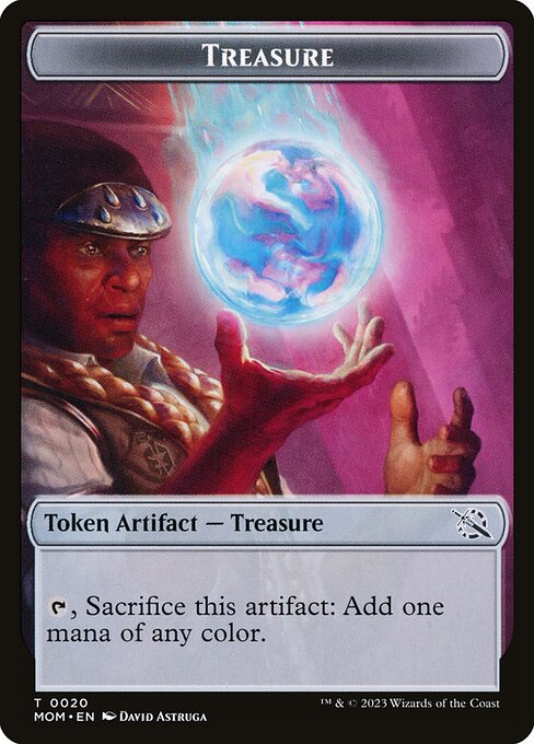March of the Machine Tokens - 20 - Treasure - Common