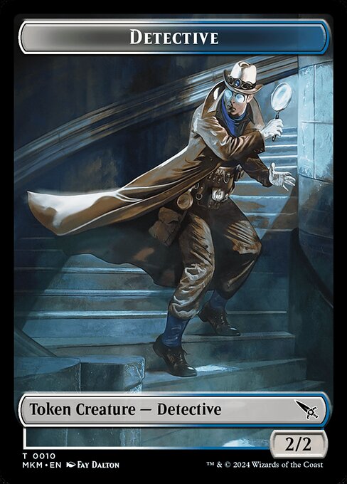 Murders at Karlov Manor Tokens - 10 - Detective - Common