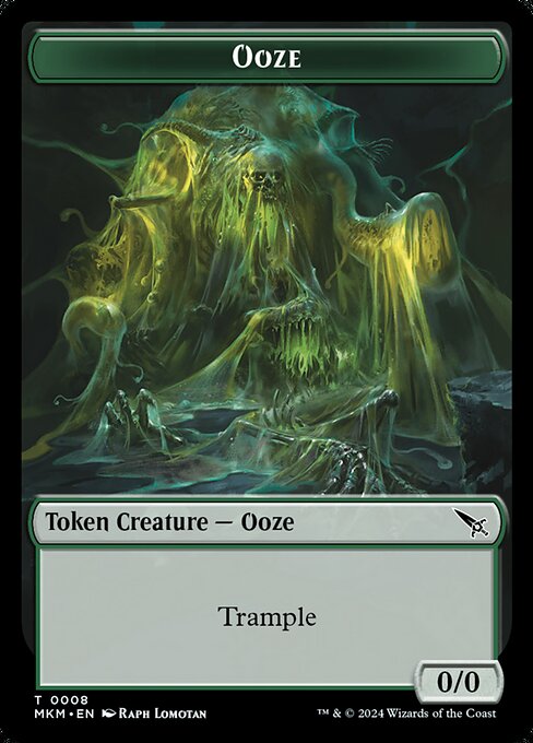 Murders at Karlov Manor Tokens - 8 - Ooze - Common