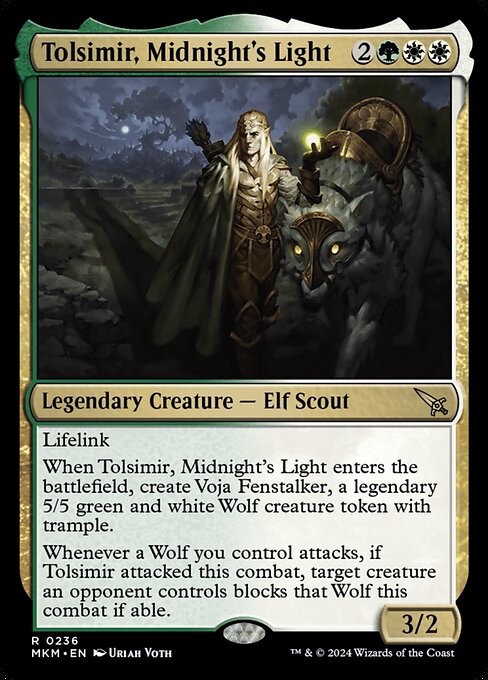 Murders at Karlov Manor - 236 - Tolsimir, Midnight's Light - Rare