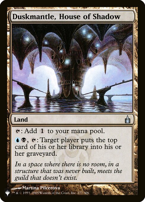 The List - RAV-277 - Duskmantle, House of Shadow - Uncommon