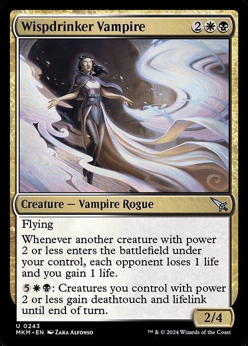 Murders at Karlov Manor - 243 - Wispdrinker Vampire - Uncommon - Foil