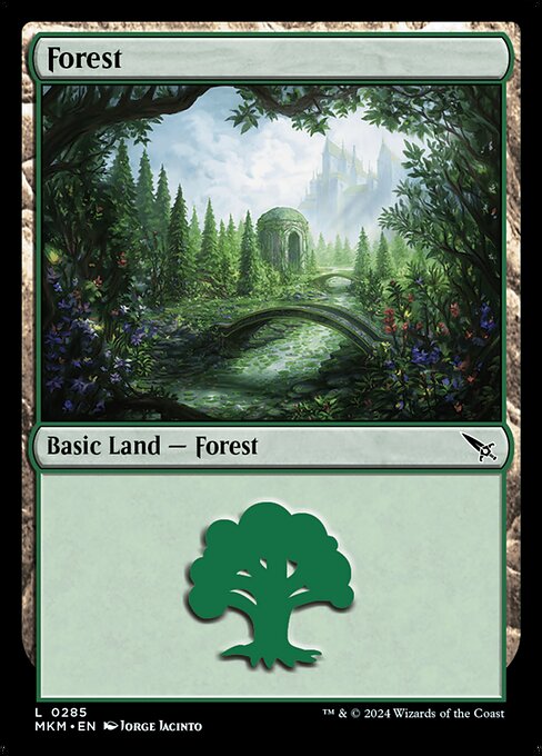 Murders at Karlov Manor - 285 - Forest - Common - Foil