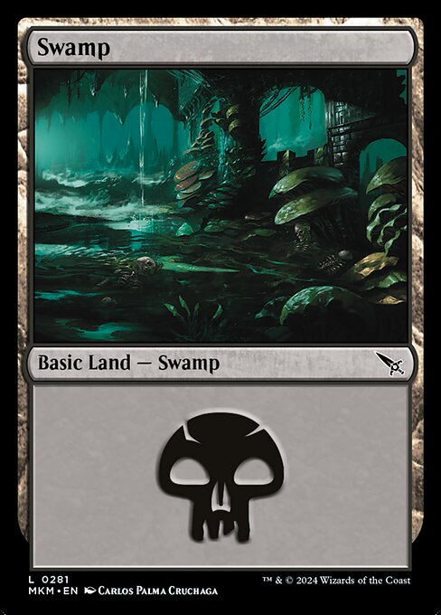 Murders at Karlov Manor - 281 - Swamp - Common - Foil