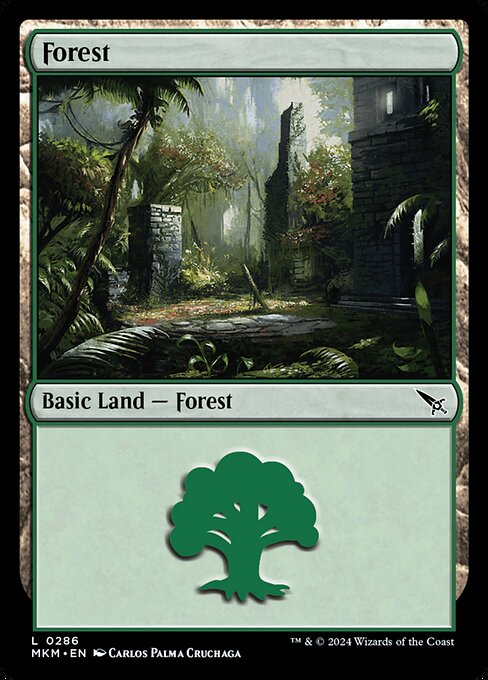 Murders at Karlov Manor - 286 - Forest - Common - Foil