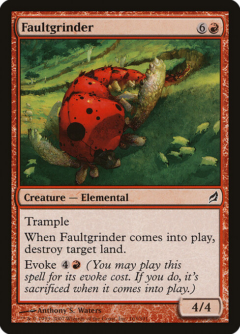 Lorwyn - 163 - Faultgrinder - Common - Foil