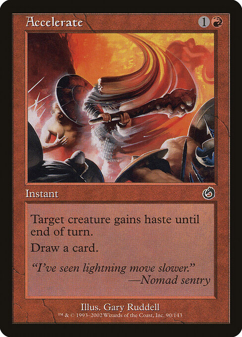 Torment - 90 - Accelerate - Common - Foil