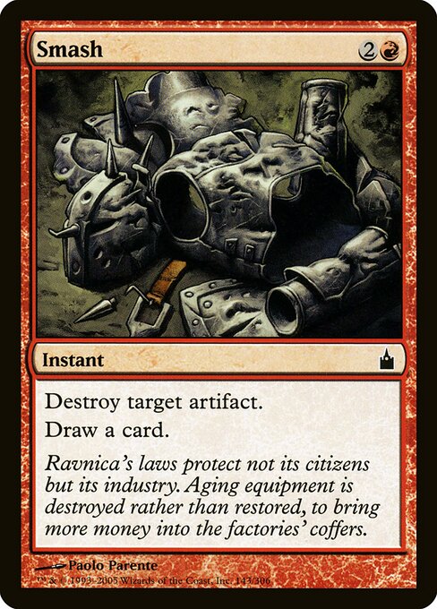 Ravnica: City of Guilds - 143 - Smash - Common - Foil
