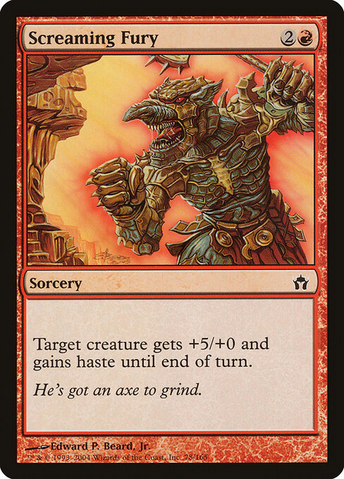 Fifth Dawn - 78 - Screaming Fury - Common - Foil