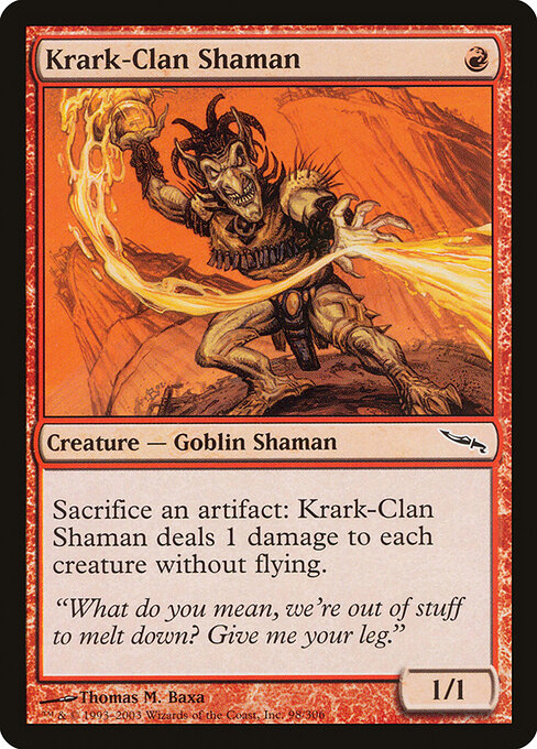Mirrodin - 98 - Krark-Clan Shaman - Common - Foil