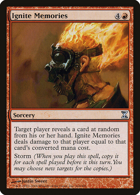 Time Spiral - 164 - Ignite Memories - Uncommon - Foil