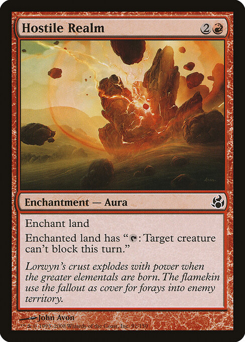 Morningtide - 91 - Hostile Realm - Common - Foil