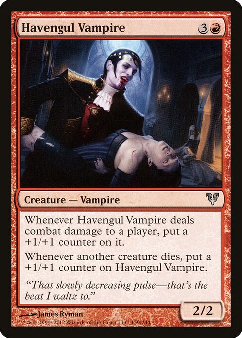 Avacyn Restored - 139 - Havengul Vampire - Uncommon - Foil