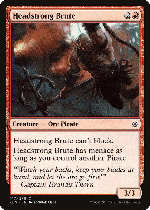 Ixalan - 147 - Headstrong Brute - Common - Foil