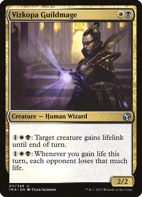 Iconic Masters - 211 - Vizkopa Guildmage - Uncommon - Foil