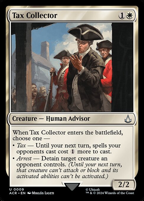 Assassin's Creed - 9 - Tax Collector - Uncommon - Foil