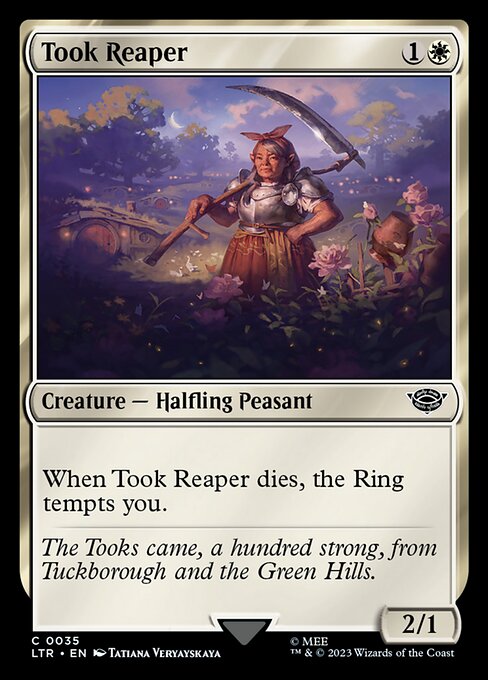 The Lord of the Rings: Tales of Middle-earth - 35 - Took Reaper - Common - Foil