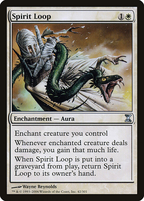 Time Spiral - 42 - Spirit Loop - Uncommon - Foil