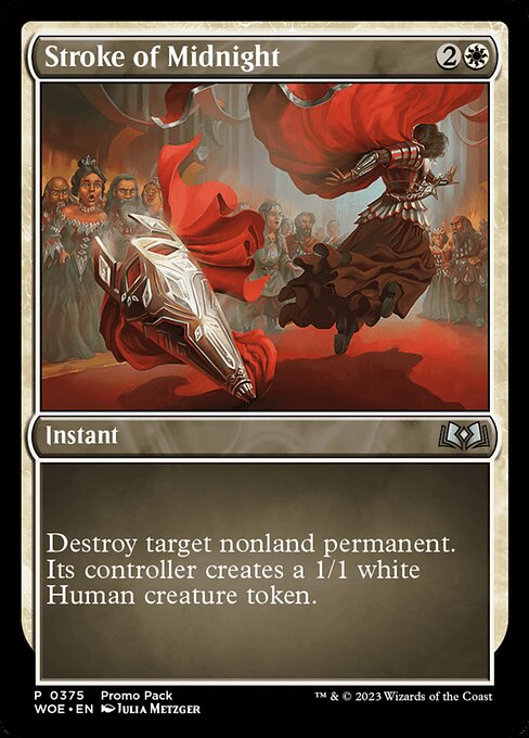 Wilds of Eldraine - 375 - Stroke of Midnight - Uncommon - Foil