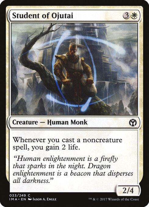 Iconic Masters - 33 - Student of Ojutai - Common - Foil