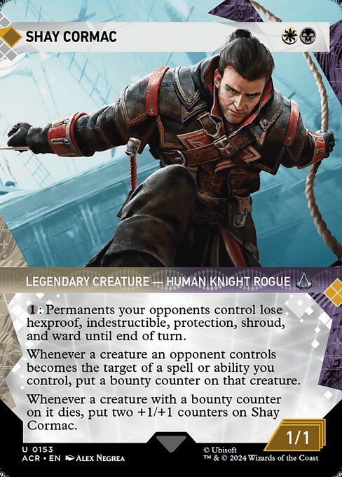 Assassin's Creed - 153 - Shay Cormac - Uncommon - Showcase Foil