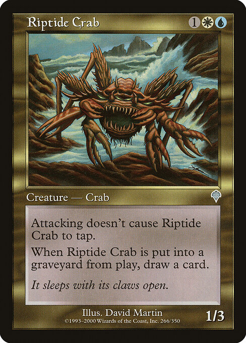 Invasion - 266 - Riptide Crab - Uncommon - Foil