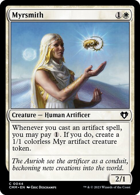 Commander Masters - 44 - Myrsmith - Common - Foil