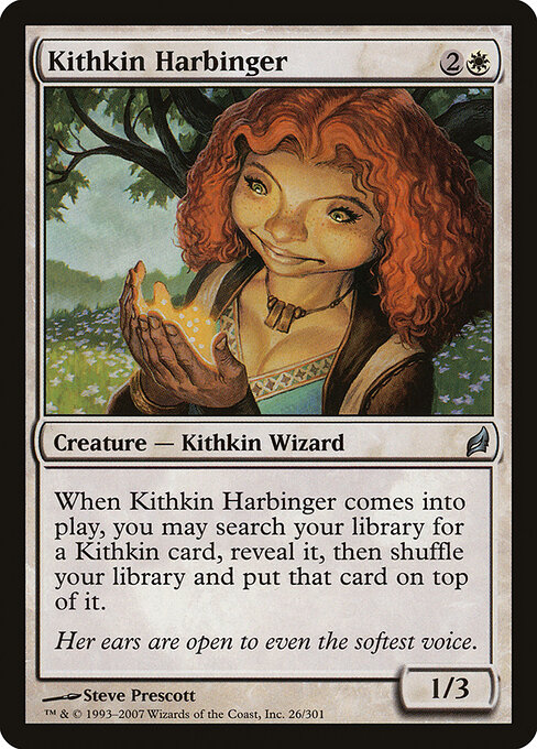 Lorwyn - 26 - Kithkin Harbinger - Uncommon - Foil