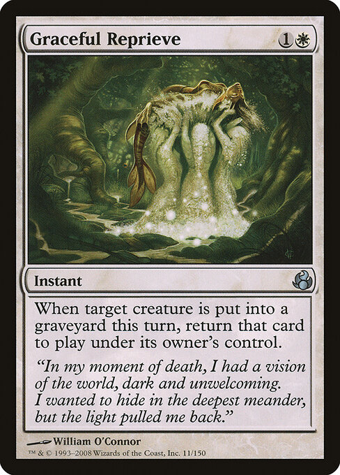 Morningtide - 11 - Graceful Reprieve - Uncommon - Foil