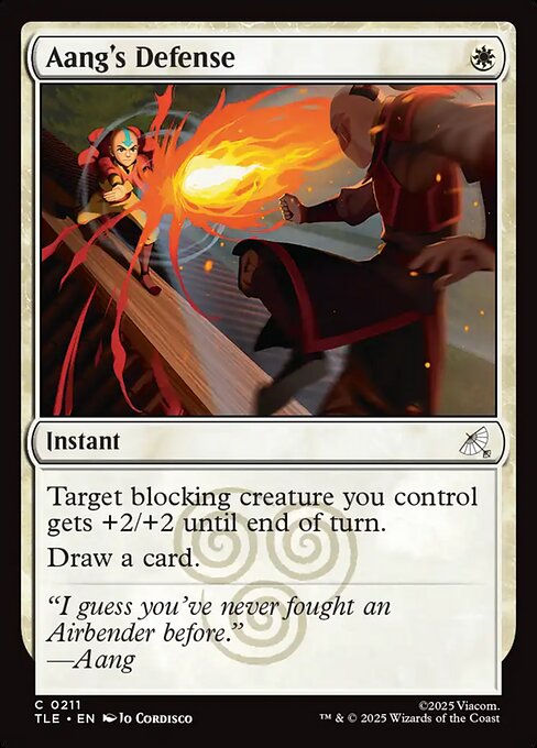 Avatar: The Last Airbender Eternal - 211 - Aang's Defense - Common - Foil