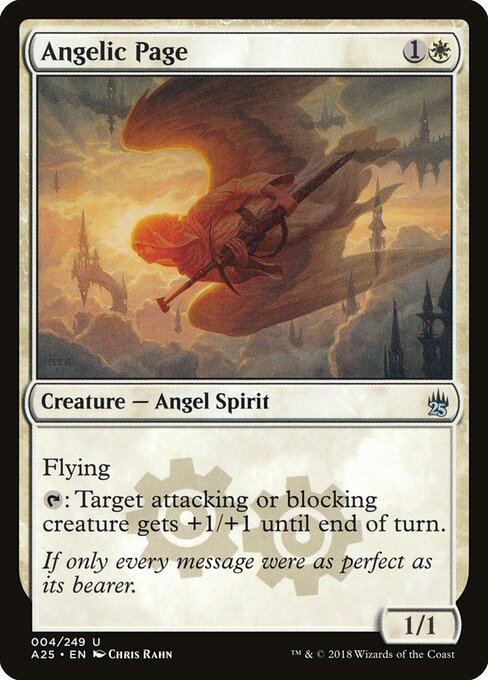 Masters 25 - 4 - Angelic Page - Uncommon - Foil