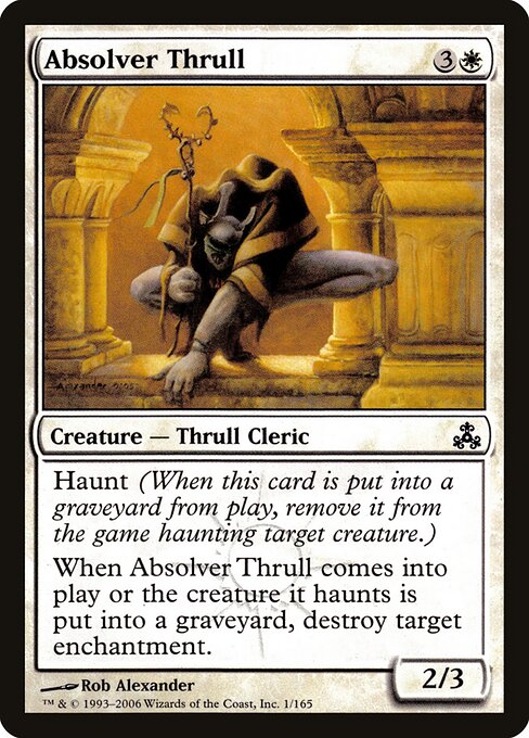 Guildpact - 1 - Absolver Thrull - Common - Foil