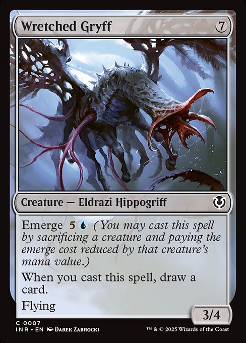 Innistrad Remastered - 7 - Wretched Gryff - Common - Foil