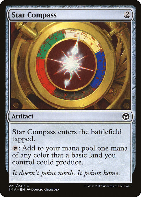 Iconic Masters - 229 - Star Compass - Common - Foil